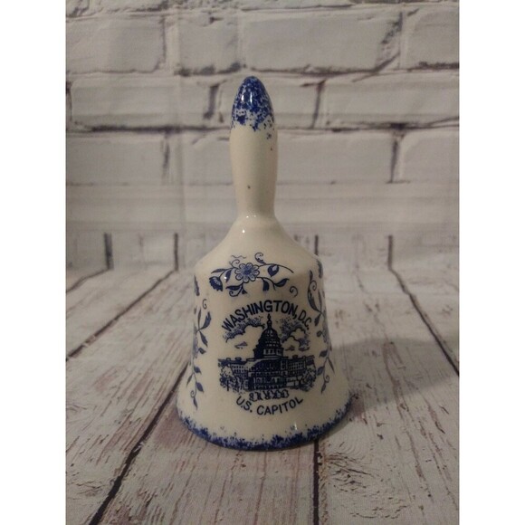 Souvenir porcelain BELLS WASHINGTON D.C - Picture 2 of 9